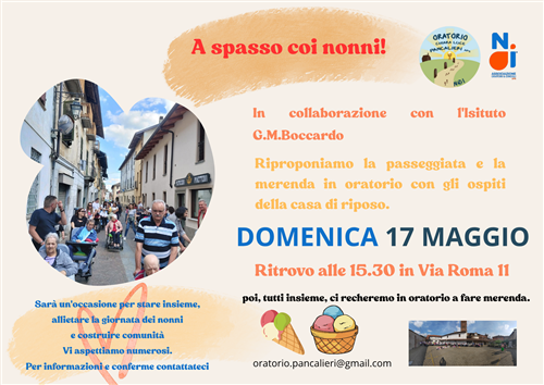A spasso coi nonni!