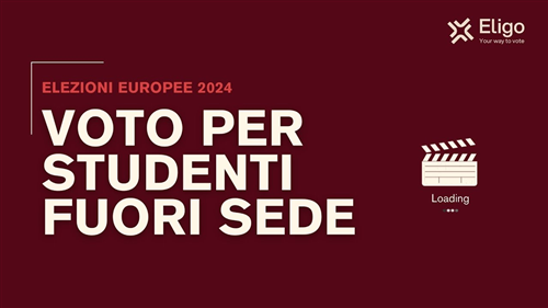 Voto di studenti e studentesse fuori sede in occasione delle elezioni europee dell'8 e 9 giugno 2024
Tempi e come presentare la richiesta